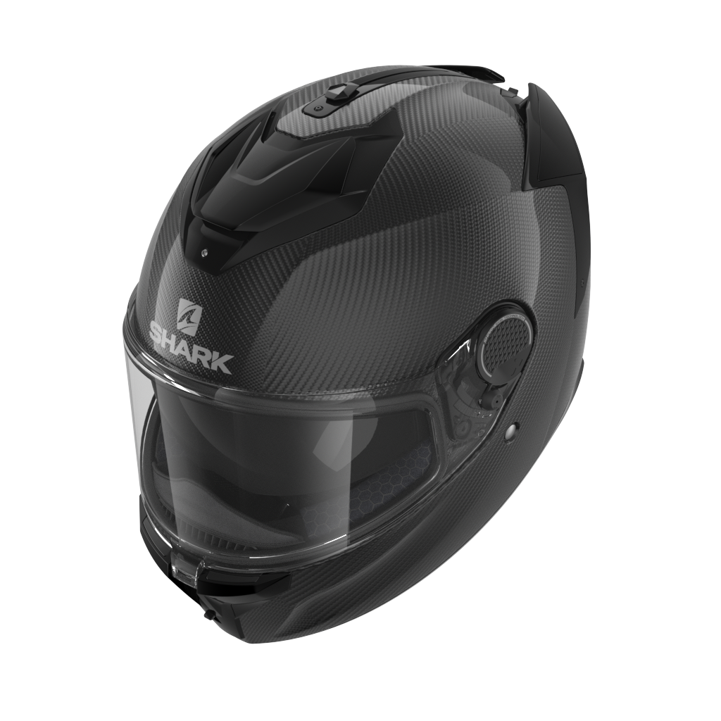 SPARTAN GT CARBON REPLICA REDDING Carbon Red Green – Shark Helmets